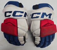 CCM HGTKPP Pro Stock  Hockey Gloves 14" WolfPack AHL Fitzgerald Used