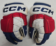 CCM HG12 Hockey Gloves 14" NHL Pro Stock WolfPack Used