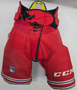 CCM HPTK Custom Pro Stock Hockey Pants Medium Rangers NHL Used