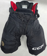 CCM HP45 Custom Pro Stock Hockey Pants Medium Bruins NHL Greer USED
