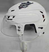 CCM TACKS 710 PRO STOCK HOCKEY HELMET MEDIUM WHITE  WOLFPACK #60
