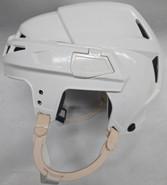 CCM VECTOR V08 PRO STOCK HOCKEY HELMET WHITE SMALL NHL AHL USED 