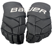 Bauer Supreme Mach Custom Pro Stock Hockey Gloves Black 15" New NHL LIC