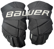 Bauer Vapor Hyperlite Custom Pro Stock Hockey Gloves Black 14" New NHL KIE