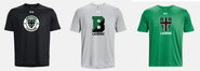 Brooks Lacrosse Under Armour Tech Short Sleeve Polyester Tee