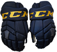 CCM HGTKPP Pro Stock  Hockey Gloves 14" Thunderbirds AHL Used #39