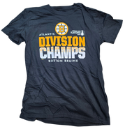 Fanatics Bruins Atlantic Champions Shirt  Black Adult 2X NHL