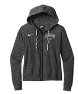 Somers Little League Nike Full Zip Gym Vintage Hoodie Womens