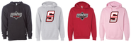 Somers Little League Independent Midweight Hooded Sweatshirt "NEW"
