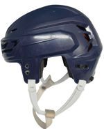 CCM TACKS 710 PRO STOCK HOCKEY HELMET SMALL NAVY USED