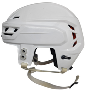 CCM TACKS 710 PRO STOCK HOCKEY HELMET MEDIUM WHITE USED