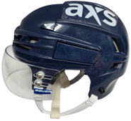 CCM TACKS 910 PRO STOCK HOCKEY HELMET SMALL NAVY WOLFPACK #6