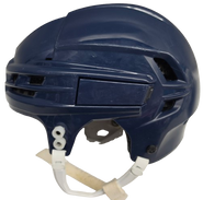 CCM SUPER TACKS X PRO STOCK HOCKEY HELMET MEDIUM NAVY USED