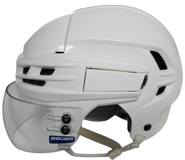 CCM SUPER TACKS X PRO STOCK HOCKEY HELMET MEDIUM WHITE USED #8
