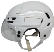 CCM SUPER TACKS X PRO STOCK HOCKEY HELMET MEDIUM WHITE USED
