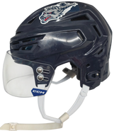 BAUER REAKT 150 PRO STOCK WOLF PACK HOCKEY HELMET SMALL NAVY USED #43