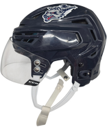 BAUER REAKT 150 PRO STOCK WOLF PACK HOCKEY HELMET SMALL NAVY USED
