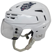 BAUER REAKT 150 PRO STOCK WOLF PACK HOCKEY HELMET MEDIUM WHITE USED