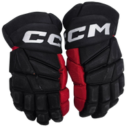 CCM Jetspeed FT8 Pro Stock Custom Hockey Gloves 14" Blackhawks NHL USED