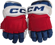 CCM HG12 Hockey Gloves 13" Pro Stock WolfPack AHL Used TFW (2)