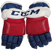 CCM HG12 Hockey Gloves 13" Pro Stock WolfPack AHL Used Dowling