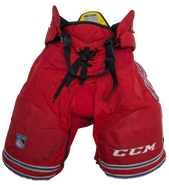 CCM HPTK Custom Pro Stock Hockey Pants Large NHL Rangers Used