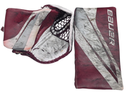 Bauer Hyperlite 2 Goalie Glove And Blocker Pro Stock Used NCAA