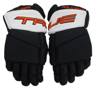 True Catalyst Pro Stock Custom Black Hockey Gloves 14" NHL Flyers New Deslauriers