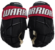 Warrior Covert QR6 Pro Stock Custom Hockey Gloves 13" Black Red New SON