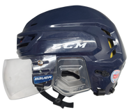 CCM TACKS 310 STOCK HOCKEY HELMET SMALL NAVY