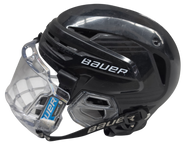 BAUER REAKT 85 STOCK HOCKEY HELMET SMALL BLACK USED
