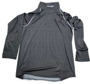 Shock Doctor Ultra Compression Hockey Long Sleeve Neck Guard Shirt Senior XL