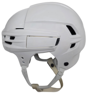 CCM SUPER TACKS X PRO STOCK HOCKEY HELMET SMALL WHITE THUNDERBIRDS USED (2)