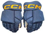 CCM HGTKPP Pro Stock  Hockey Gloves 13" Blues NHL Used