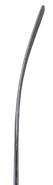 CCM XF Pro LH Pro Stock Goalie Stick Grip 25" Mid Curve Shaved Paddle NEW