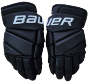 Bauer Vapor 2X Pro Custom Pro Stock Hockey Gloves 14" Black NHL Used YLE