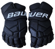 Bauer Supreme 2S Pro Custom Pro Stock Hockey Gloves 14" Black NHL Used TON