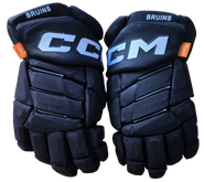 CCM Jetspeed Hockey Gloves 13" Pro Stock Black Used NHL