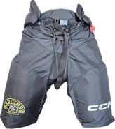 CCM HPTK Pro Stock Hockey Pants Small +2" Bruins Centennial Season New NHL Black