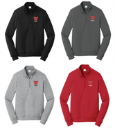 Westfield High School Faculty Port & Co Fan Favorite Fleece 1/4-Zip Pullover Sweatshirt