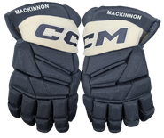 CCM Jetspeed FT8 Pro Custom Pro Stock Navy Hockey Gloves 13" NEW Mackinnon NHL