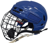 CCM Tacks X Pro Hockey Helmet Pro Stock Large Used With Cage NCAA #23