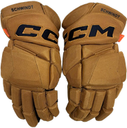 CCM Jetspeed 14" Pro Stock Hockey Glove Tan NHL Winter Classic NEW NDT