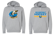 Southeastern Seahwawks Youth Hockey Under Armour Icon Cotton Team Hoodie Sport Grey