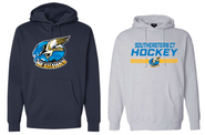 Southeastern Seahwawks Youth Hockey Independent Heavyweight Cotton Hoodie Adult