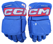 CCM HGP43SP Pro Stock Custom Hockey Gloves 14" UML NCAA USED