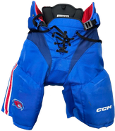 CCM HP45X Pro Stock Hockey Pants Custom Medium UML NCAA Used #18