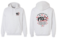 Southampton Road Elementary School PTO Cotton Hooded Sweatshirt Ash
