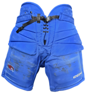 CCM HPG 12A Custom Pro Stock Hockey Goal Pants Royal XL UML USED