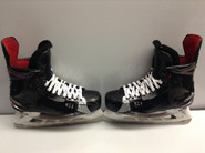 BAUER VAPOR 1X CUSTOM PRO STOCK ICE HOCKEY SKATES 8 EE USED NY RANGERS GLASS NHL (2)